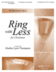 Ring with Less for Christmas Handbell sheet music cover Thumbnail